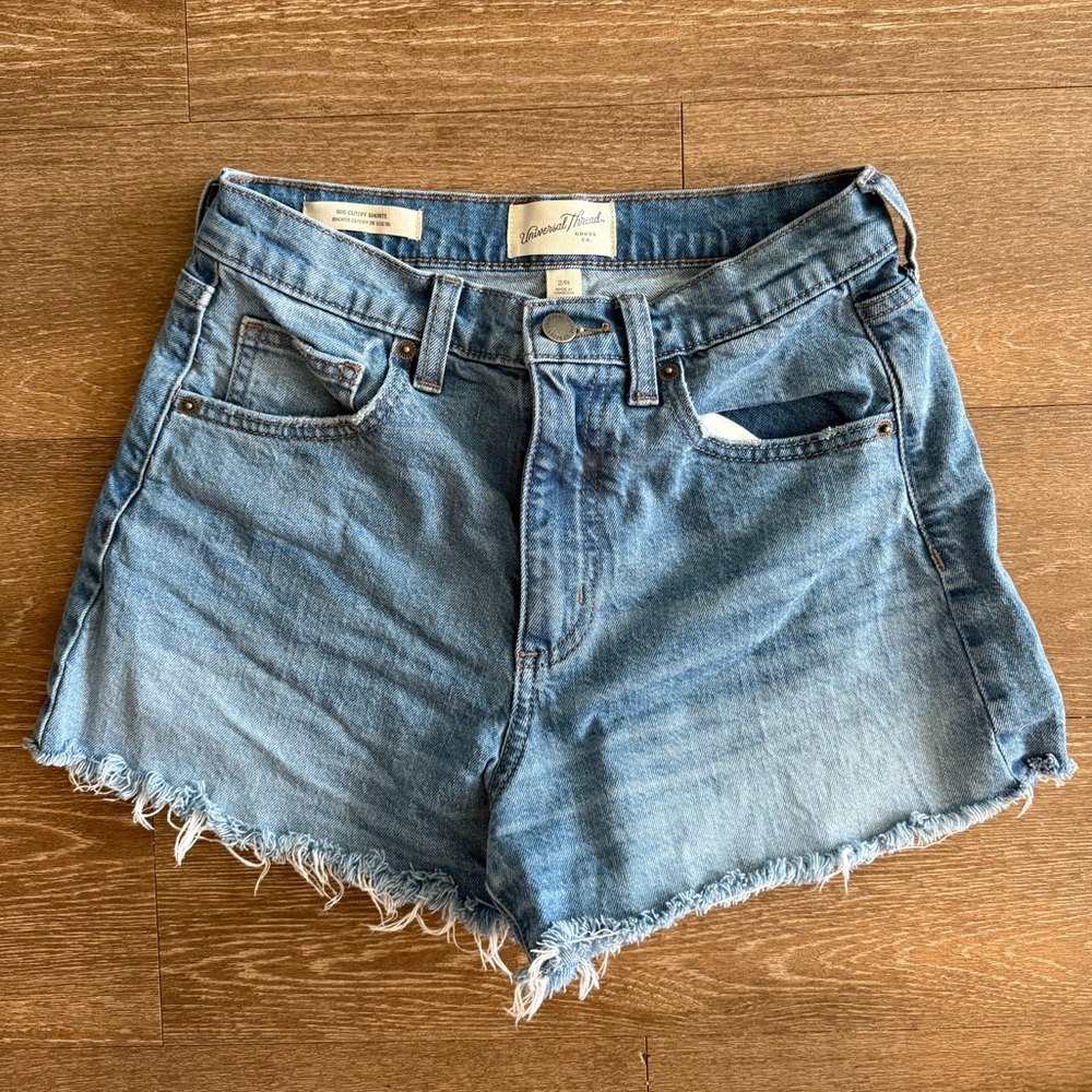 Light Blue Jean Shorts